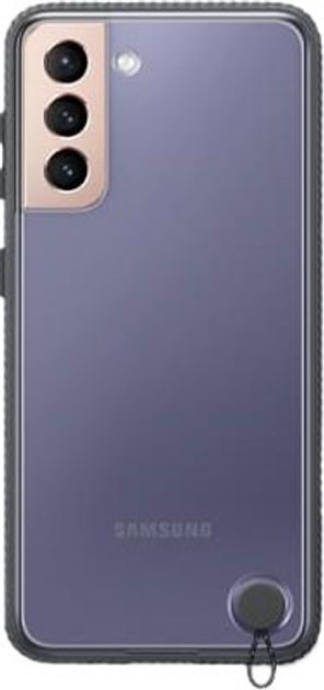 Акція на Панель Samsung Clear Protective Cover для Samsung Galaxy S21 Plus Black (EF-GG996CBEGRU) від Rozetka