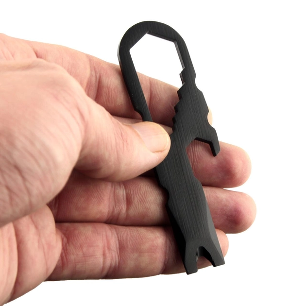 Мультитул Гайковий ключ-ніж-відкривалка з нержавіючої сталі для активного відпочинку EDC (ML 169) - зображення 2