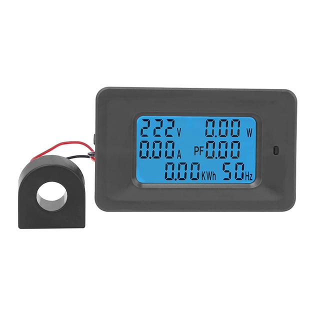Ваттметр Wired Power Monitor 100A AC 220В измеритель параметров тока - изображение 1