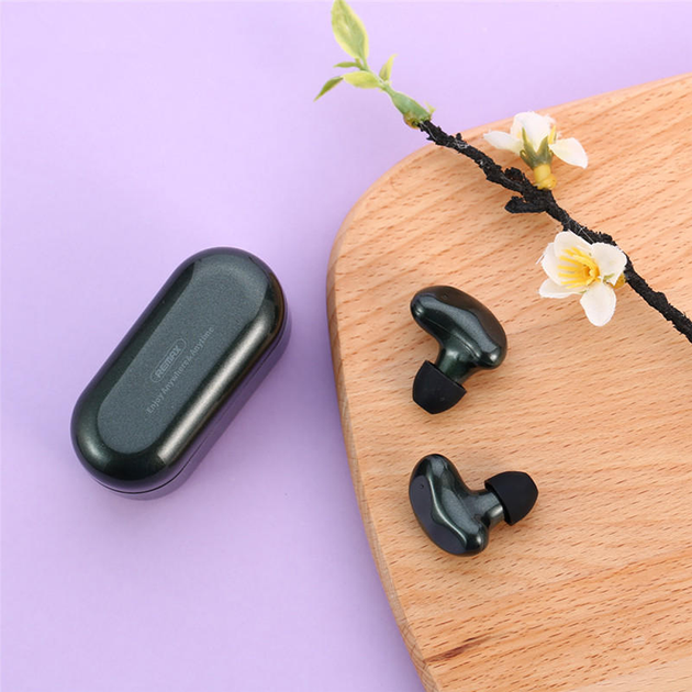 Наушники bluetooth Remax TWS-5 Green - изображение 3