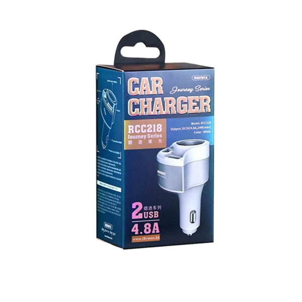 Автомобильное зарядное Remax Journey RCC218 White - изображение 4