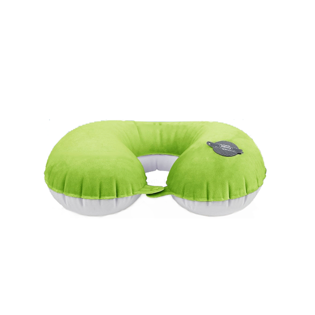 Надувная подушка для путешествий Remax Neck Pillow RT-SP03 Green - изображение 3