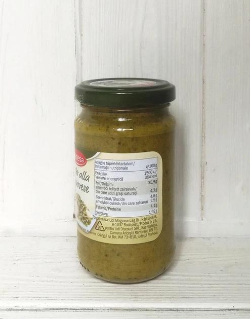 Cырный соус с зеленью Baresa Pesto alla Genovese 190 г Италия (600762846) - изображение 5