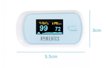 Пульсоксиметр Oxywatch Fingertip HoMedics - зображення 4