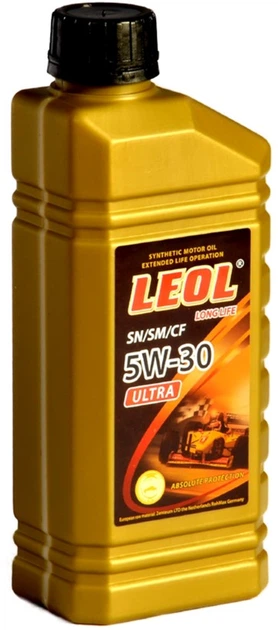 Моторное масло ЛЕОЛ Ультра SAE 5W-30 1 л (ultra_sae_5w_30_1l) – фото ...