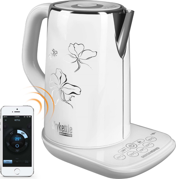 Электрочайник REDMOND RK-M170S White – фото, отзывы, характеристики в ...