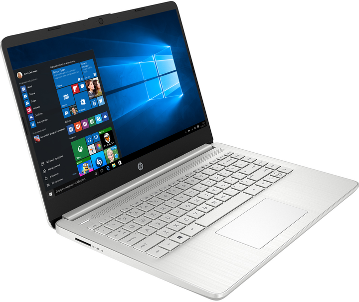 Ноутбук HP 14s-fq0003ur (1B2R3EA) Silver – фото, отзывы, характеристики ...