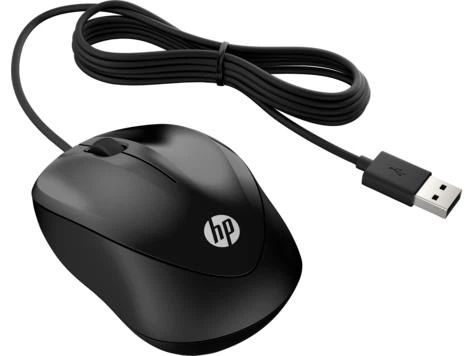 Миша HP 1000 USB Black (4QM14AA) - Фото 1 Миша HP 1000 USB Black (4QM14AA) - зображення 1