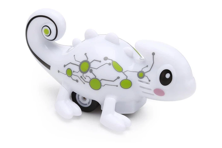 Индуктивная игрушка Хамелеон Happy Cow 777-613 меняет цвет и ездит по линии для детей (8F99EA8FDC9F) - изображение 4
