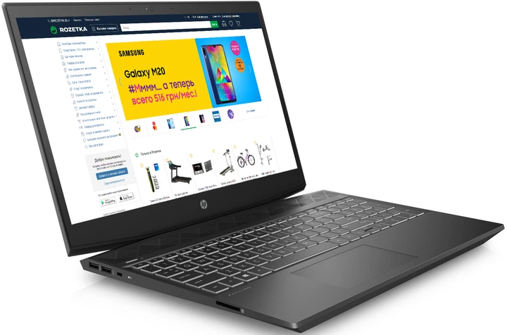 Ноутбук HP Pavilion Gaming 15-cx0048 (4RN89EA) Black – фото