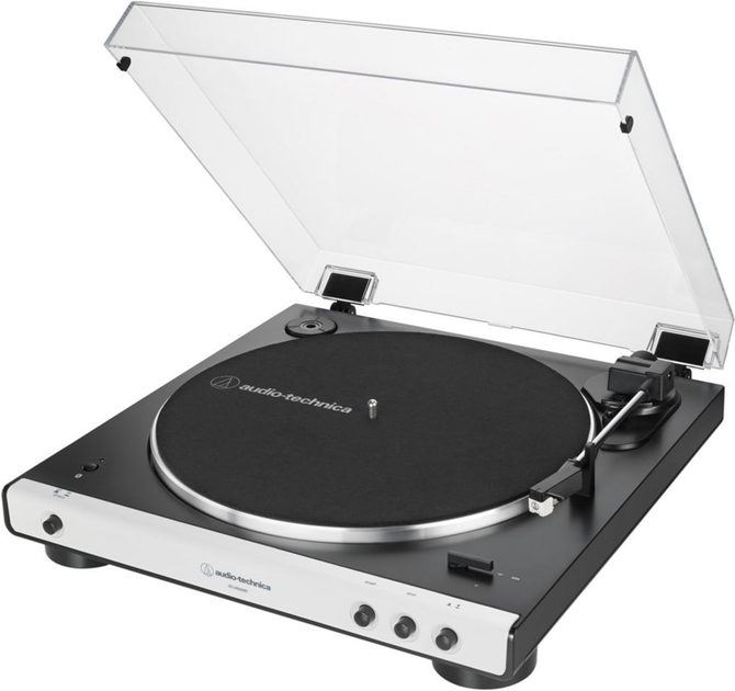 Проигрыватель винила Audio-Technica AT-LP60X Bluetooth White (AT-LP60XBTWH) - изображение 1