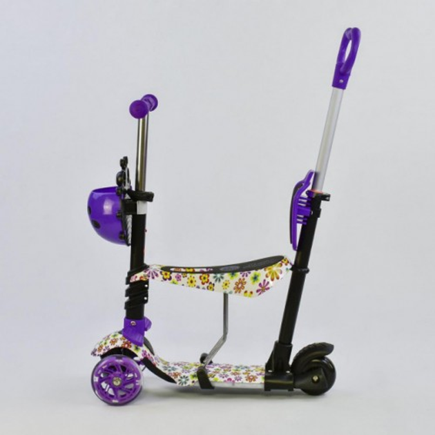 Самокат Детский 5 В 1 Best Scooter Space 69070 3+ До 20 Кг, Фиолетовый ...