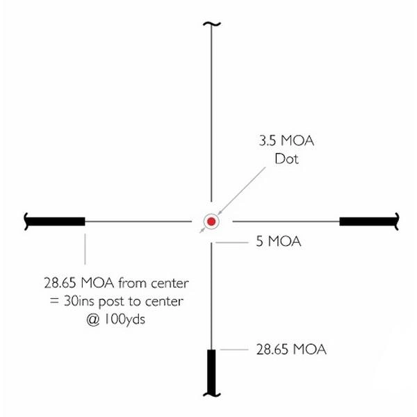 Приціл оптичний Hawke Vantage IR 4-12x50 (L4A IR Dot R/G) (925183) - зображення 3