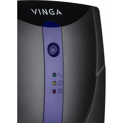 Устройство бесперебойного питания Vinga LED 800VA plastic case with USB (VPE-800PU) - Фото 3 Устройство бесперебойного питания Vinga LED 800VA plastic case with USB (VPE-800PU) - изображение 3