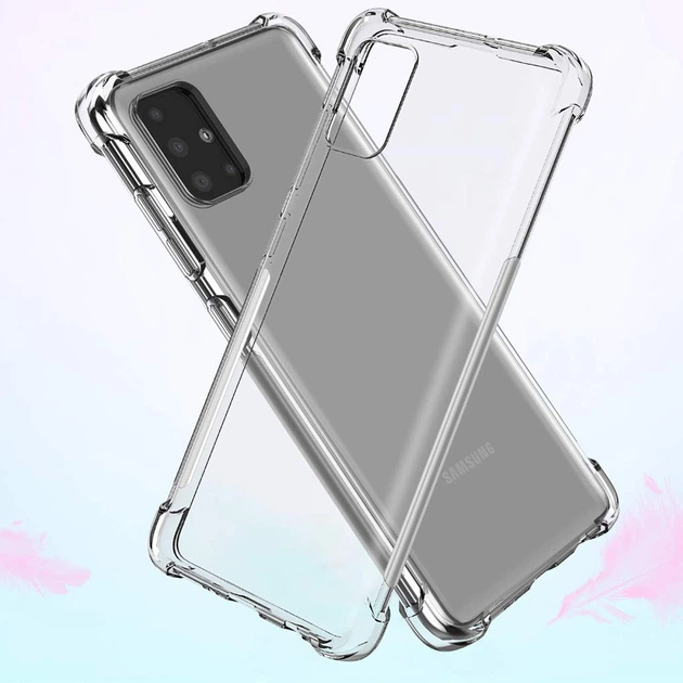 TPU чехол Epic Ease с усиленными углами для Samsung Galaxy A51 Бесцветный (прозрачный) Без бренда - Фото 4 TPU чехол Epic Ease с усиленными углами для Samsung Galaxy A51 Бесцветный (прозрачный) Без бренда - изображение 4