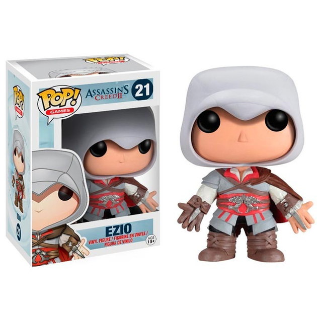 Фигурка Funko Pop Эцио Аудиторе Ezio Ассасин Крид 10 см 3730 – игрушки ...