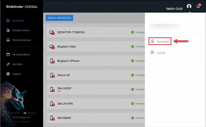 Лицензионный антивирус BitDefender Internet Security 2020 на операционную систему Windows 7/8/10 (Лицензия на 3 года на 10 ПК) - изображение 2