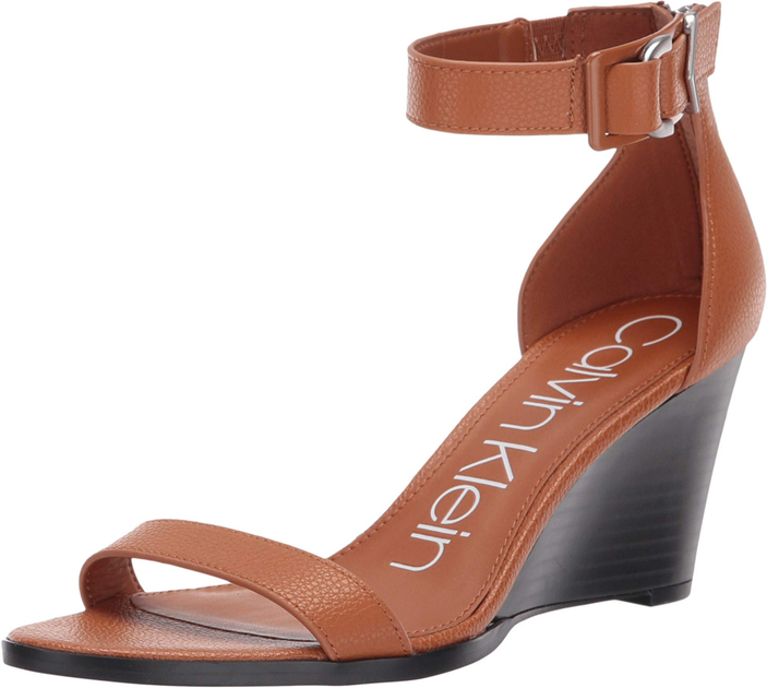 Босоножки Calvin Klein Wilhelmina Brown, 40.5 (270 мм) (10145816) от ...