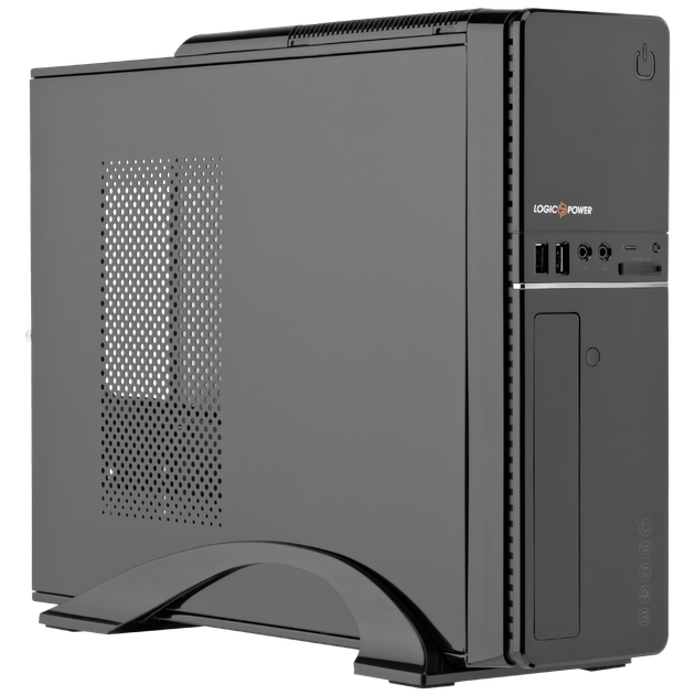 Корпус LP S607 BK 400W Slim 2 USB 3.0 e 1 USB 2.0 - зображення 3