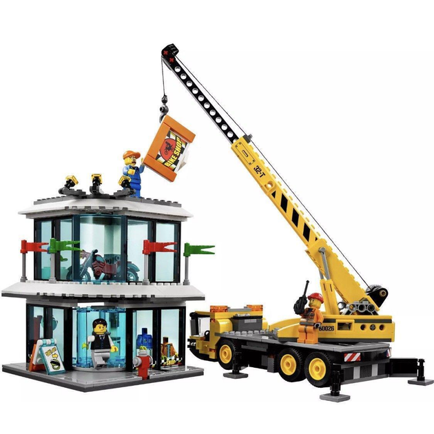 Lego city shop town square