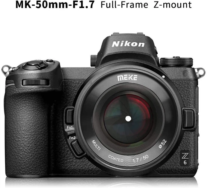 Объектив MEIKE 50 mm F/1.7 MC (MK-50 F1.7) для Nikon Z (беззеркалки Z-mount) - изображение 5