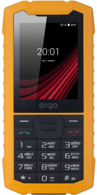 Мобильный телефон Ergo F245 Strength Dual Sim Yellow – фото, отзывы ...