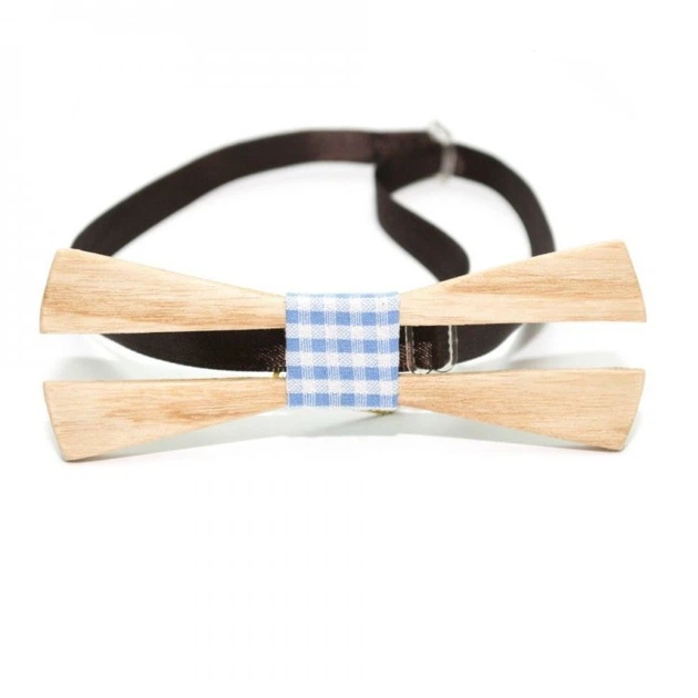 Мужской галстук бабочка Handmade 4х11 см (acs0004995) - изображение 4