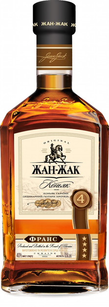 Бренди Жан-Жак Франс 0.5 л 40% (4820073561002) - изображение 1