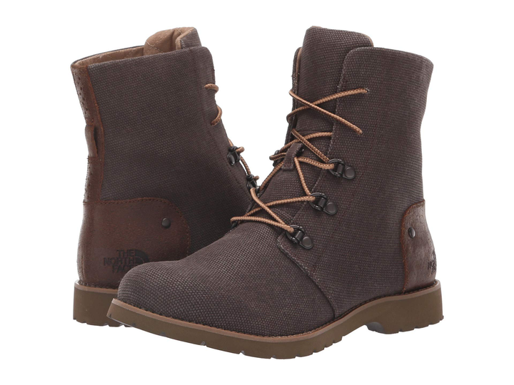 The north face women's ballard lace ii coated store canvas boot