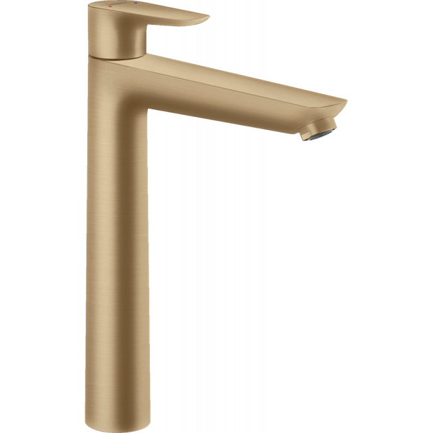 Смеситель Hansgrohe Talis E для раковины с высоким изливом и сливным гарнитуром, бронза матовый 71716140 - Фото 1 Смеситель Hansgrohe Talis E для раковины с высоким изливом и сливным гарнитуром, бронза матовый 71716140 - изображение 1
