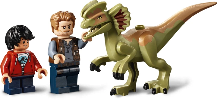 Конструктор LEGO Jurassic World Втеча дилофозавра 168 деталей