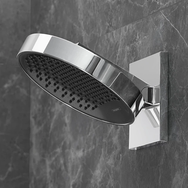 Верхний душ с кронштейном HANSGROHE Rainfinity 360мм латунь хром 26230000 - изображение 2
