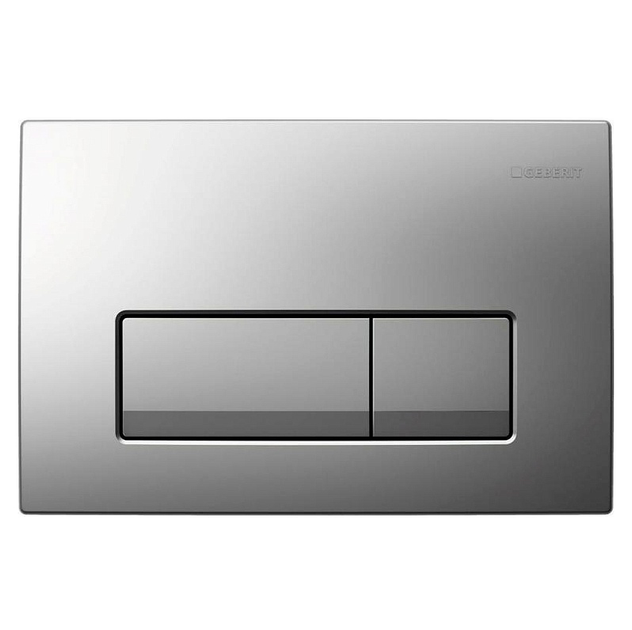 Клавиша смыва Geberit Delta50 хром матовый 115.119.46.1 (115.105.46.1) - Фото 1 Клавиша смыва Geberit Delta50 хром матовый 115.119.46.1 (115.105.46.1) - изображение 1