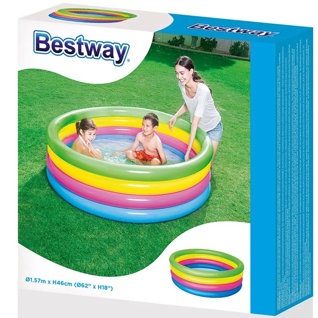 Basen dmuchany Bestway Rainbow (6942138913422) - obraz 3