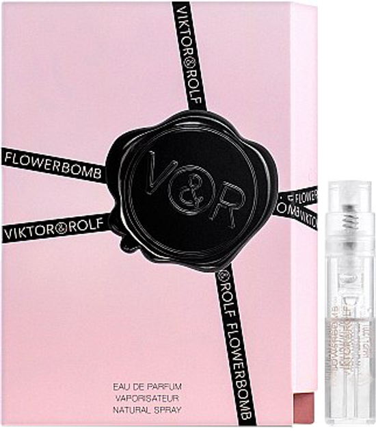 Акція на Пробник Парфумована вода для жінок Viktor & Rolf Flowerbomb 1.2 мл (3360374000073/3614271868275) від Rozetka