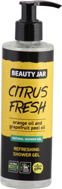 Акція на Гель для душу Beauty Jar Citrus fresh парфумований 250 мл від Rozetka