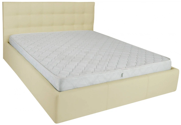 Кровать Chester Comfort 120 х 190 см Fly 2207 A1 С подъемным механизмом и нишей для белья Бежевая - Фото 2 Кровать Chester Comfort 120 х 190 см Fly 2207 A1 С подъемным механизмом и нишей для белья Бежевая - изображение 2