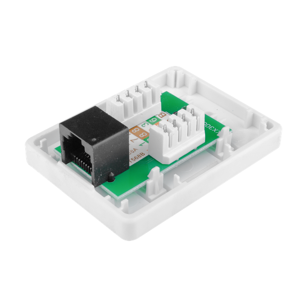 Розетка Logicpower (LP-112) 1-порт. RJ-45, кат.5e UTP - зображення 3