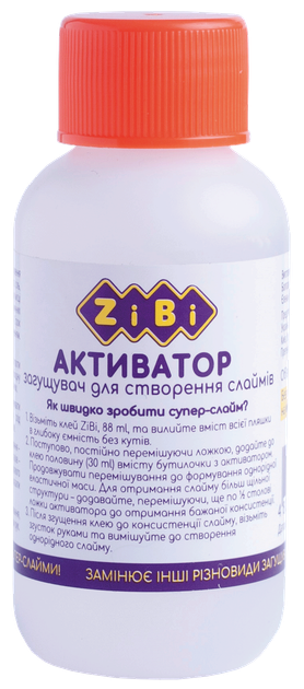 Жидкость-загуститель ZiBi для создания слаймов 60 мл (ZB.6118-00_1 ...