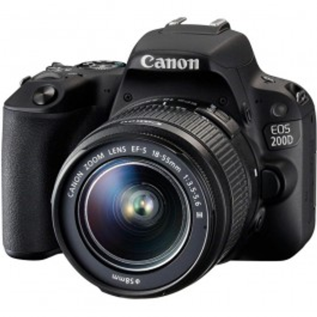 CANON EOS 200D kit 18-55 IS STM Black (2250C017AA) купить на ROZETKA ...