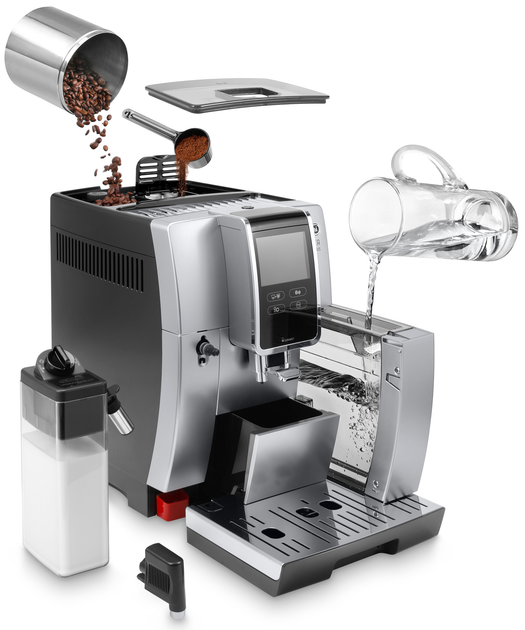Кавомашина DELONGHI Dinamica Plus ECAM370.85.SB - зображення 16
