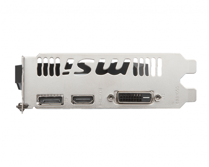 Видеокарта GF GTX 1050 Ti 4GB GDDR5 OCV1 MSI (GeForce GTX 1050 TI