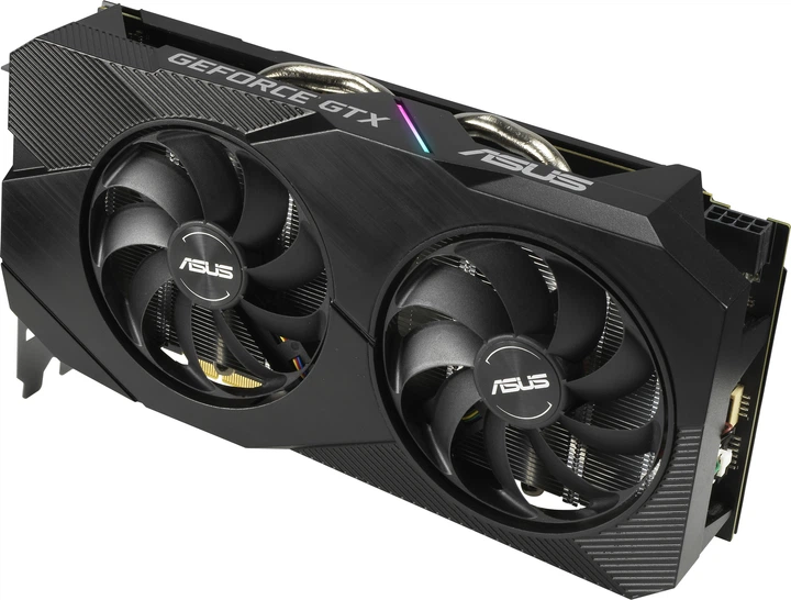 Видеокарта Asus PCI-Ex GeForce GTX 1660 Dual EVO OC 6GB GDDR5
