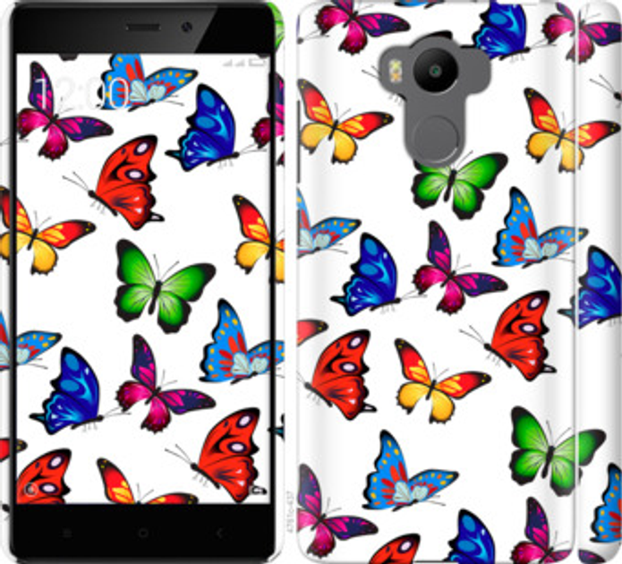 Чехол Красочные мотыльки для Xiaomi Redmi 4 Pro – низкие цены, кредит ...