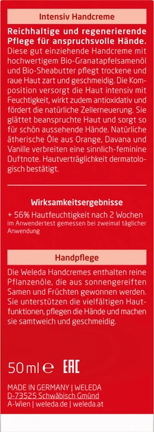 Krem do rąk Weleda Granat regenerujący 50 ml (4001638088459) - obraz 3