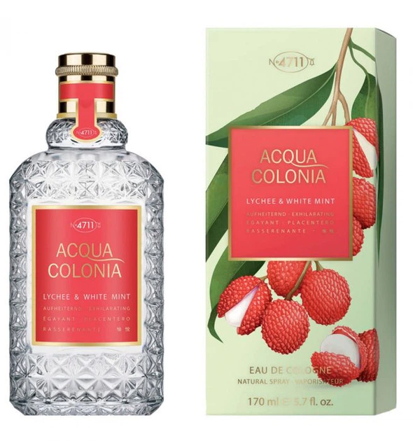 Одеколон для чоловіків 4711 Lychee&White Mint 170 мл (4011700747740) - зображення 2
