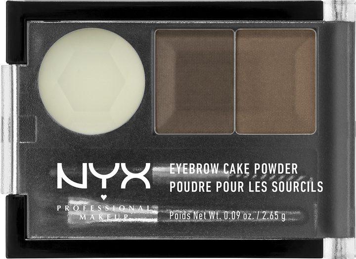 Тени и воск для бровей NYX Professional Makeup Eyebrow Cake Powder 05 ...