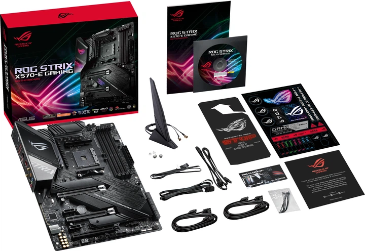 【AMD・ASUS】Ryzen9 3950X + X570-E GAMING Материнська плата Asus ROG Strix X570-E Gaming (sAM4, AMD X570