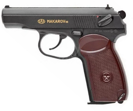 Пистолет пневматический SAS Makarov SE, 4,5 мм - изображение 1