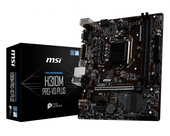 Материнская плата MSI H310M PRO-VD Plus Socket 1151 – фото, отзывы ...